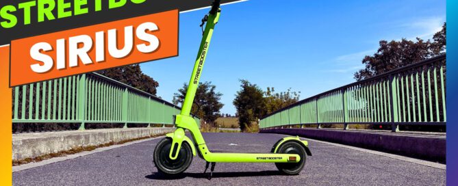 Entdecke den STREETBOOSTER Sirius E-Scooter mit hoher Reichweite, beeindruckender Leistung und maximaler Sicherheit. Jetzt mit 15€ Rabatt!