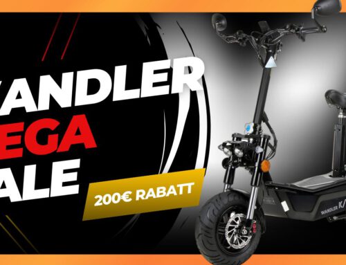 Mega-Sale auf den WANDLER-K/E Elektroroller – Jetzt 200€ sparen! 🛵